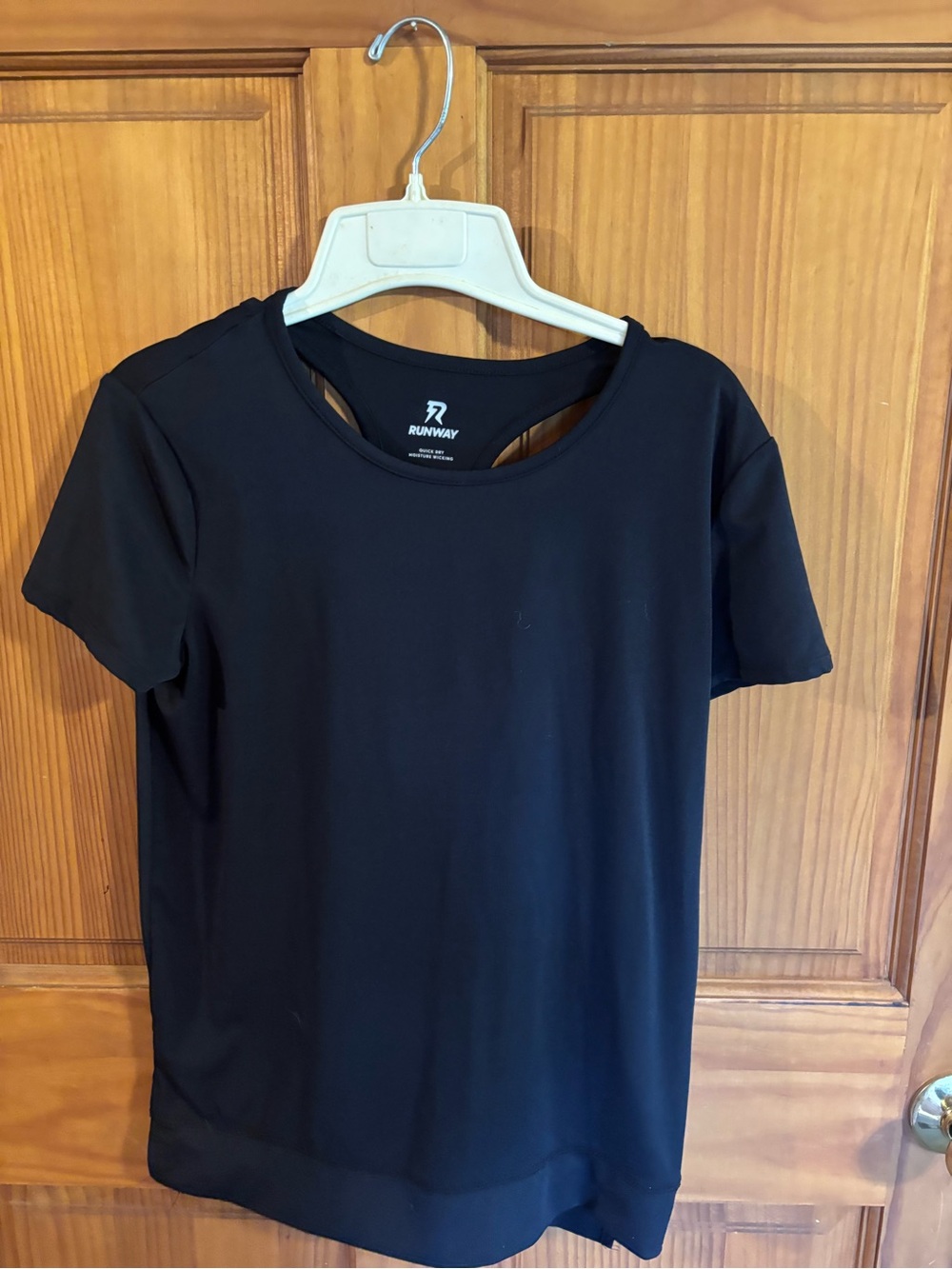Runway Women's Black Short Sleeve Crew Tee